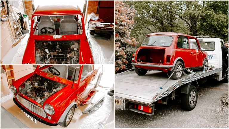 Classic 1988 Mini restoration 