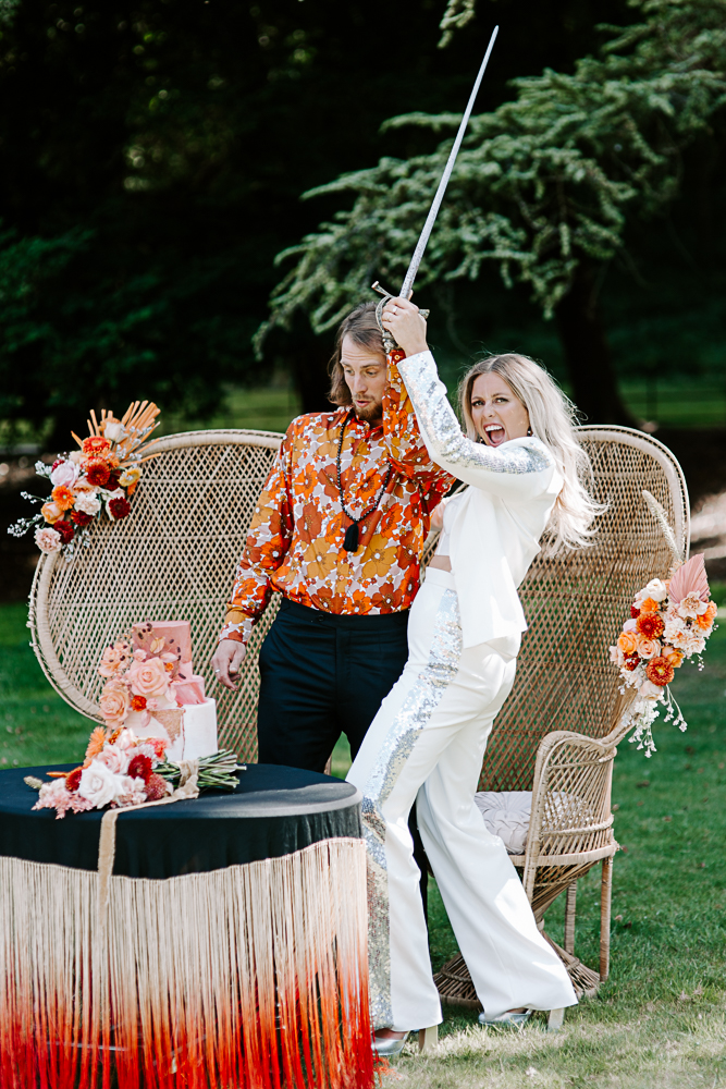 Fun Surrey wedding photography